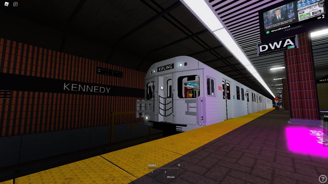 ROBLOX | TTC Bombardier T1 Driving | Kennedy-Kipling (RyzenNav's Game) Part 1