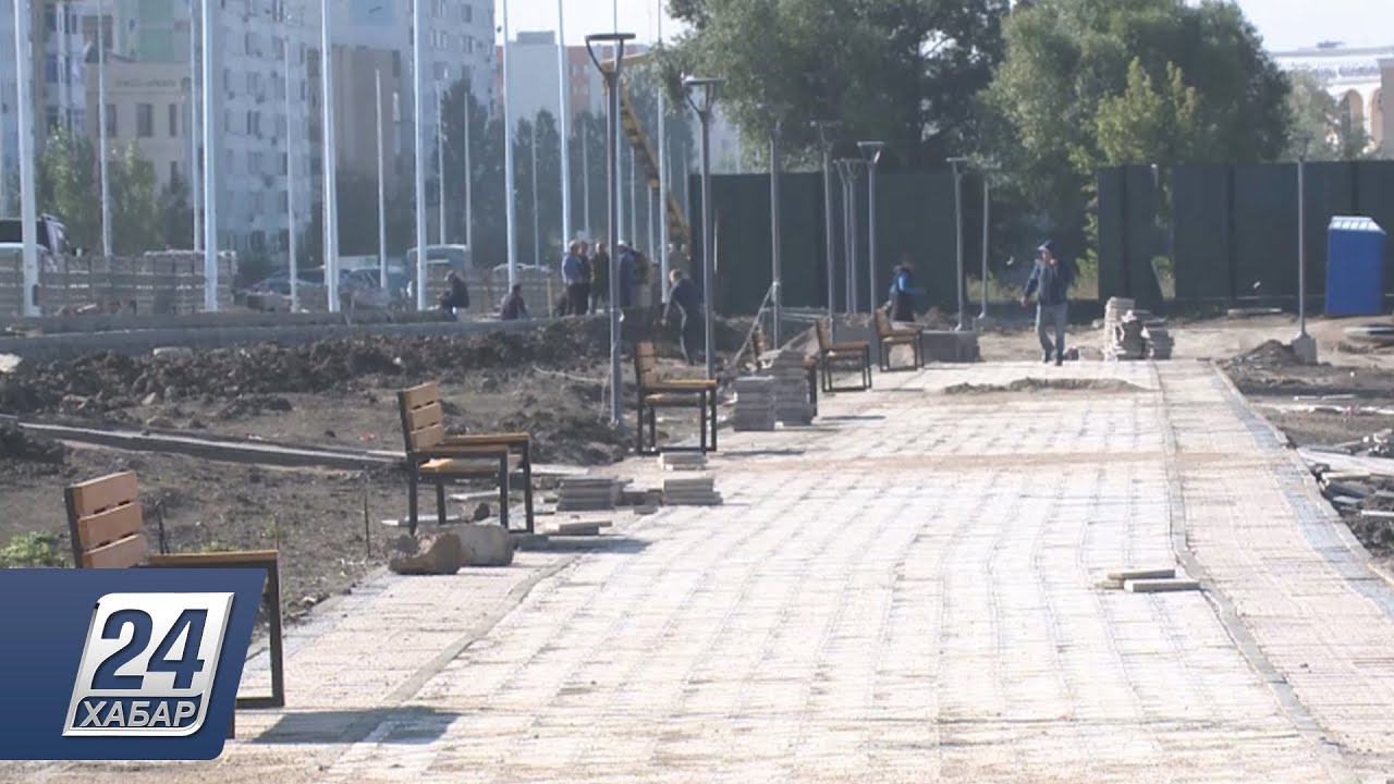Масштабные работы по благоустройству набережной начали в Кокшетау