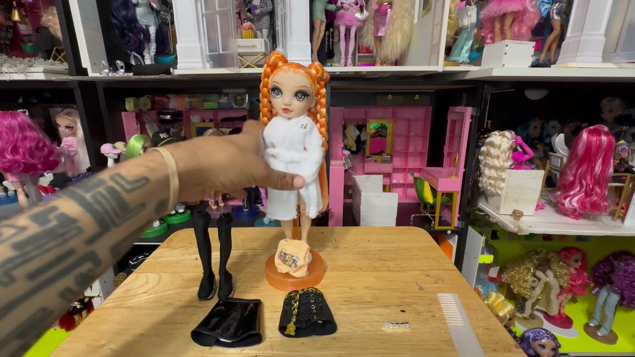 Rainbow HIgh Sparkle & Shine Clementine Rebody and Restyle