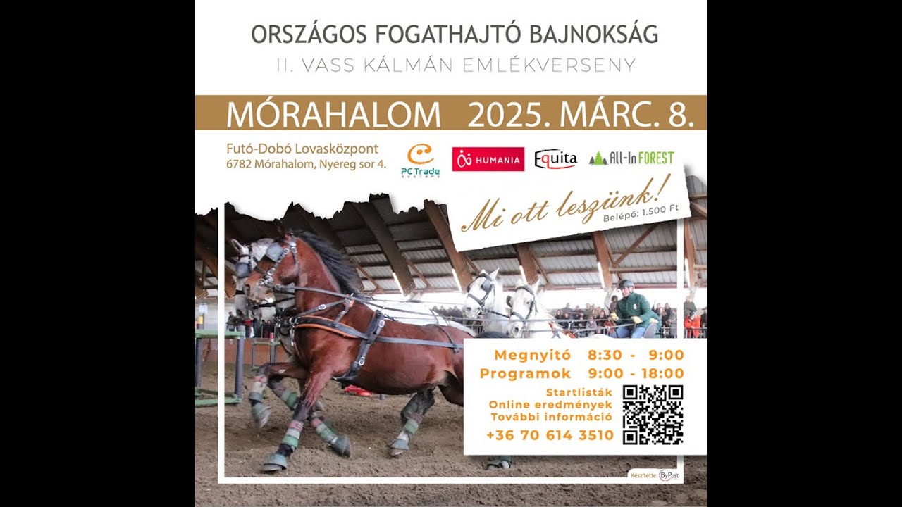 II. Vass Kálmán Emlékverseny Mórahalom - 2025. március 8.