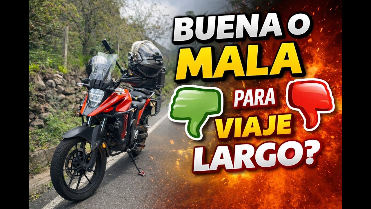 Todo lo que debes saber en un viaje con la VSTROM 250 SX