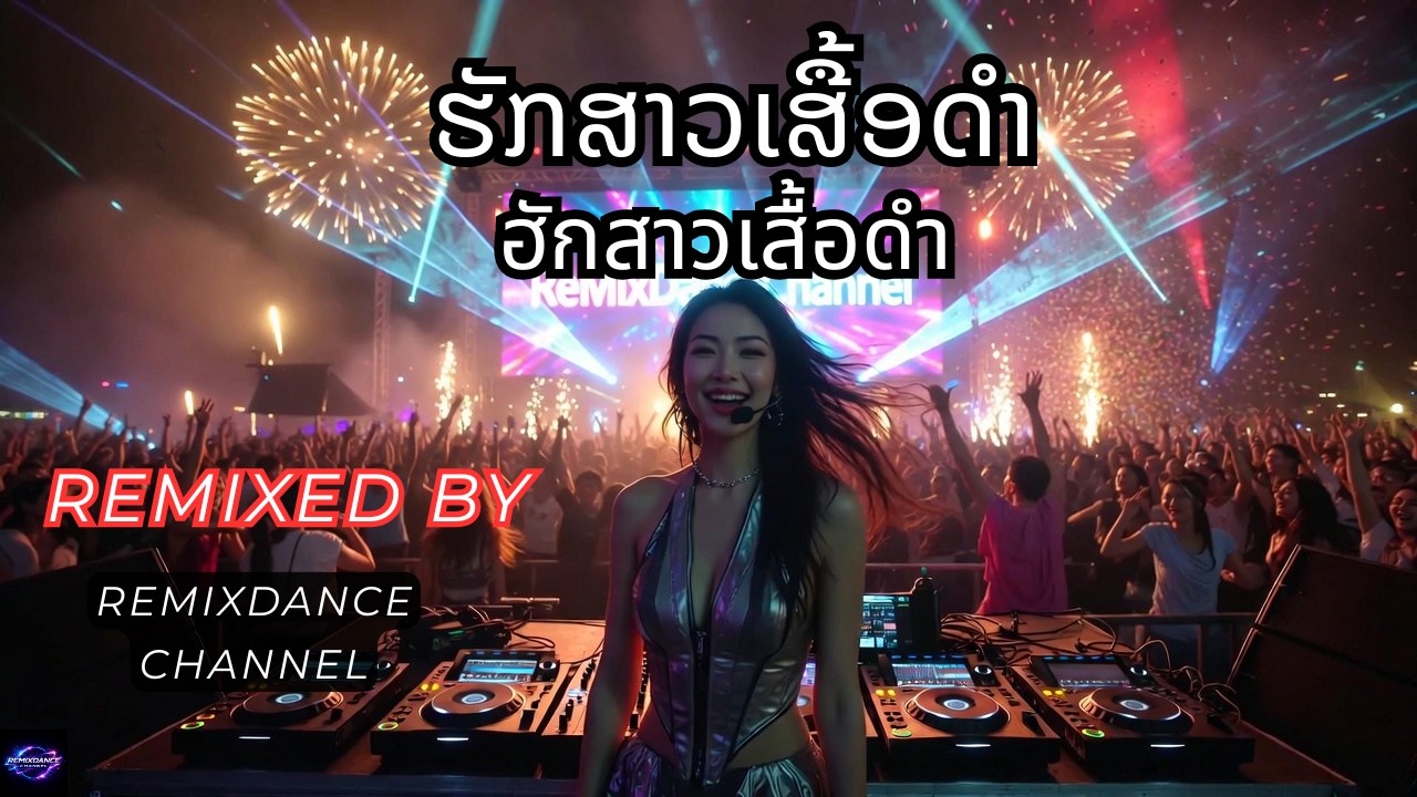 ฮักสาวเสื้อดำ  | ຮັກສາວເສື້ອດຳ | Huk Sao Seau Dam - Remix