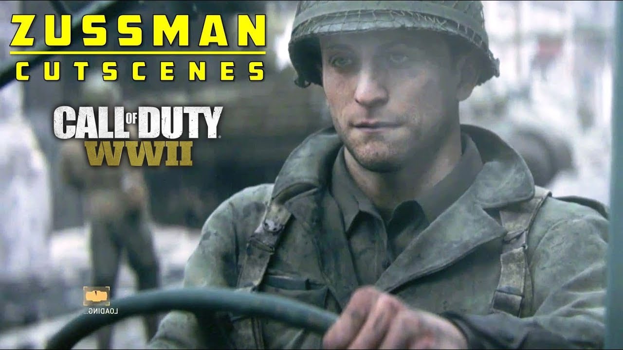 Zussman | Best NPC in Call of Duty: WWII | All Cutscenes & Dialogues