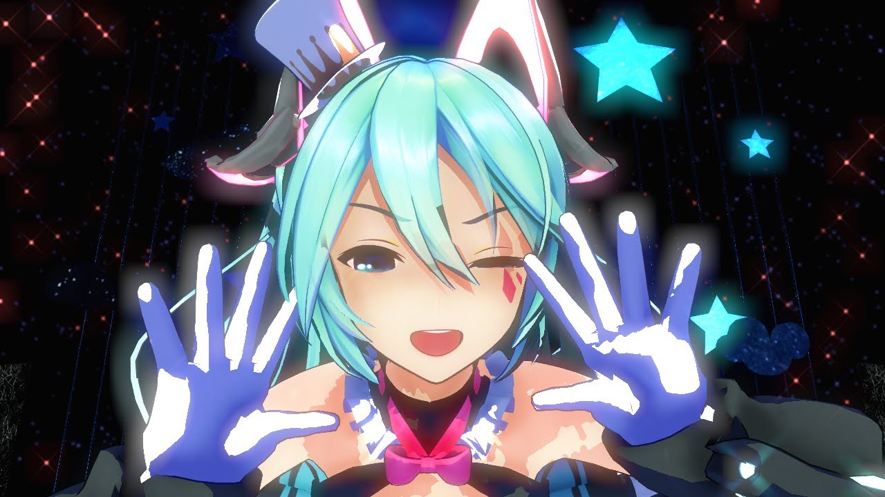 【MMD VR180 4K】初音ミク 惑星ループ【YYB Hatsune Miku】