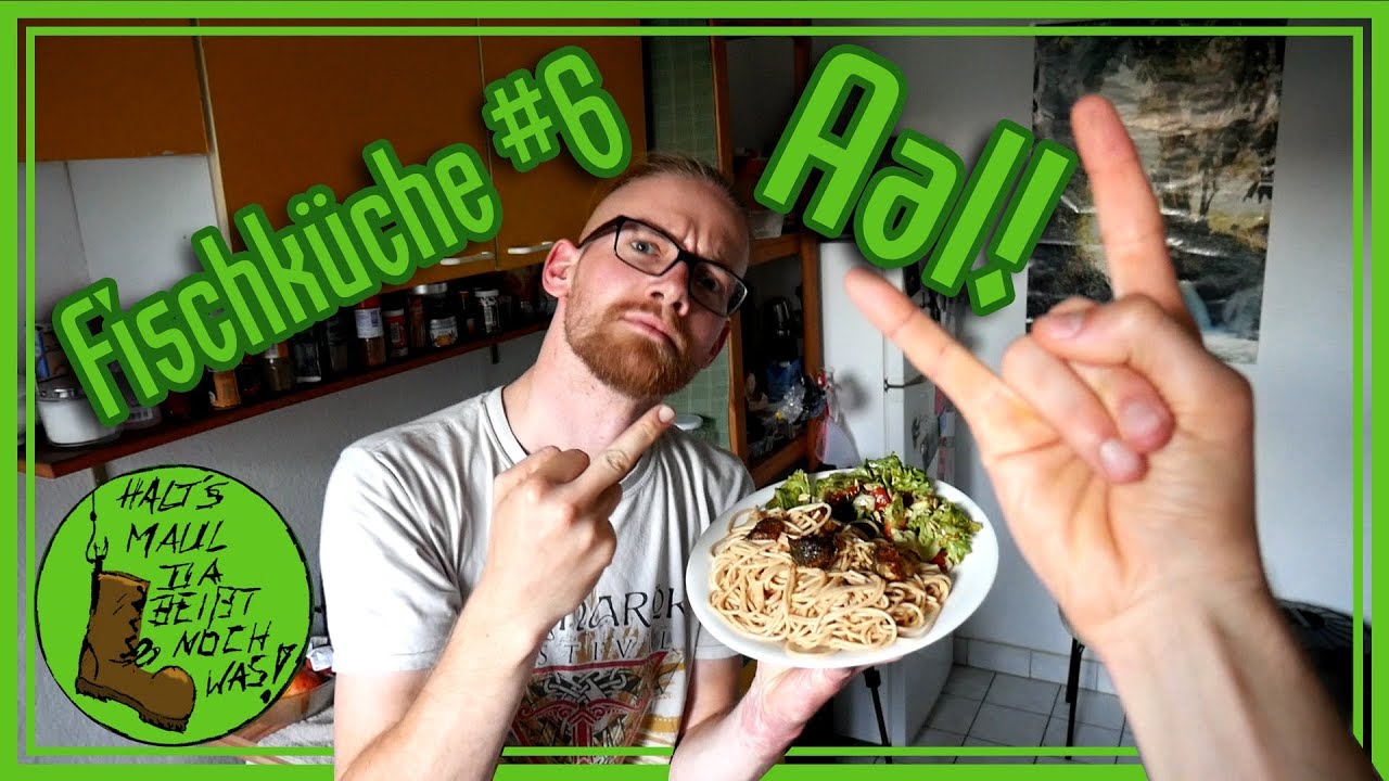 Gebratener Aal auf Knoblauchspaghetti - HMDKMNE #6