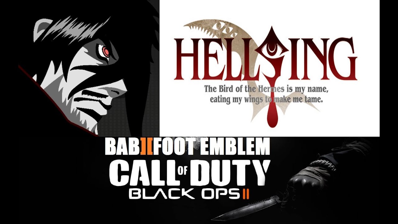 COD Black Ops 2 Emblem Tutorial - Hellsing Vlad III Dracula alias Count Alucard