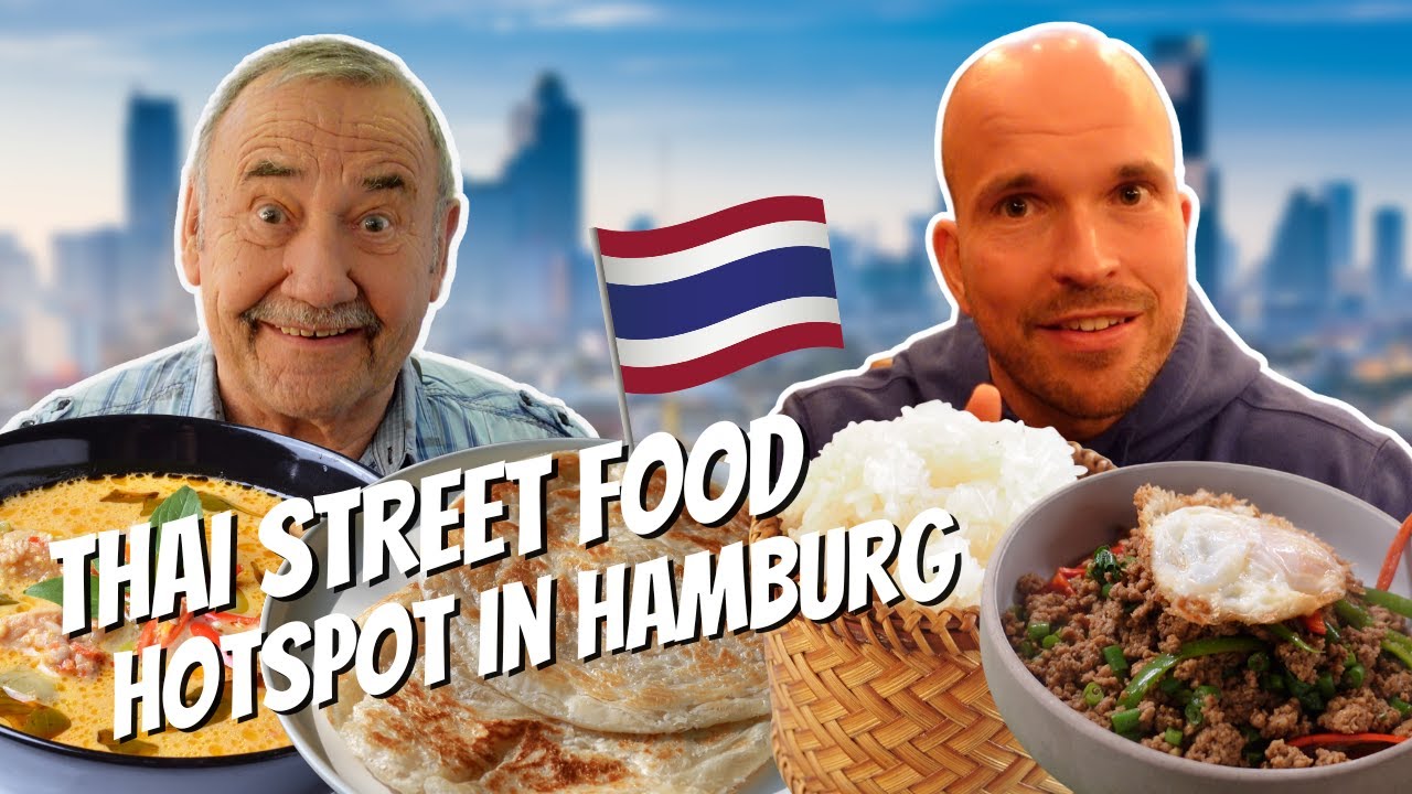 Wir essen ORIGINAL THAI STREET FOOD in Hamburg | NEU ERÖFFNETES RESTAURANT in Hamburg 👨🏻‍🍳🤤🇹🇭