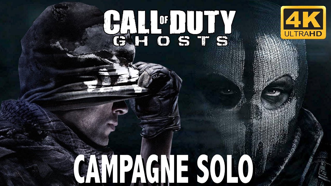 CALL OF DUTY GHOSTS - CAMPAGNE SOLO COMPLÈTE - DIFFICULTÉ MAX: VÉTÉRAN - 4K ULTRA 60fps
