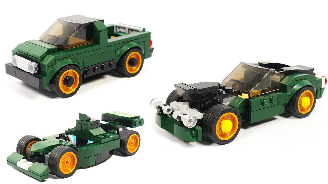 Build LEGO Racing cars - Decool 31015