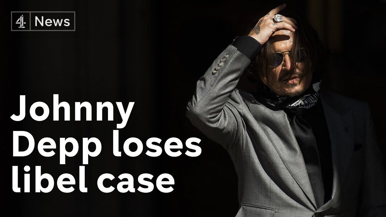 Johnny Depp loses libel case over The Sun &lsquo;wife beater&rsquo; claim