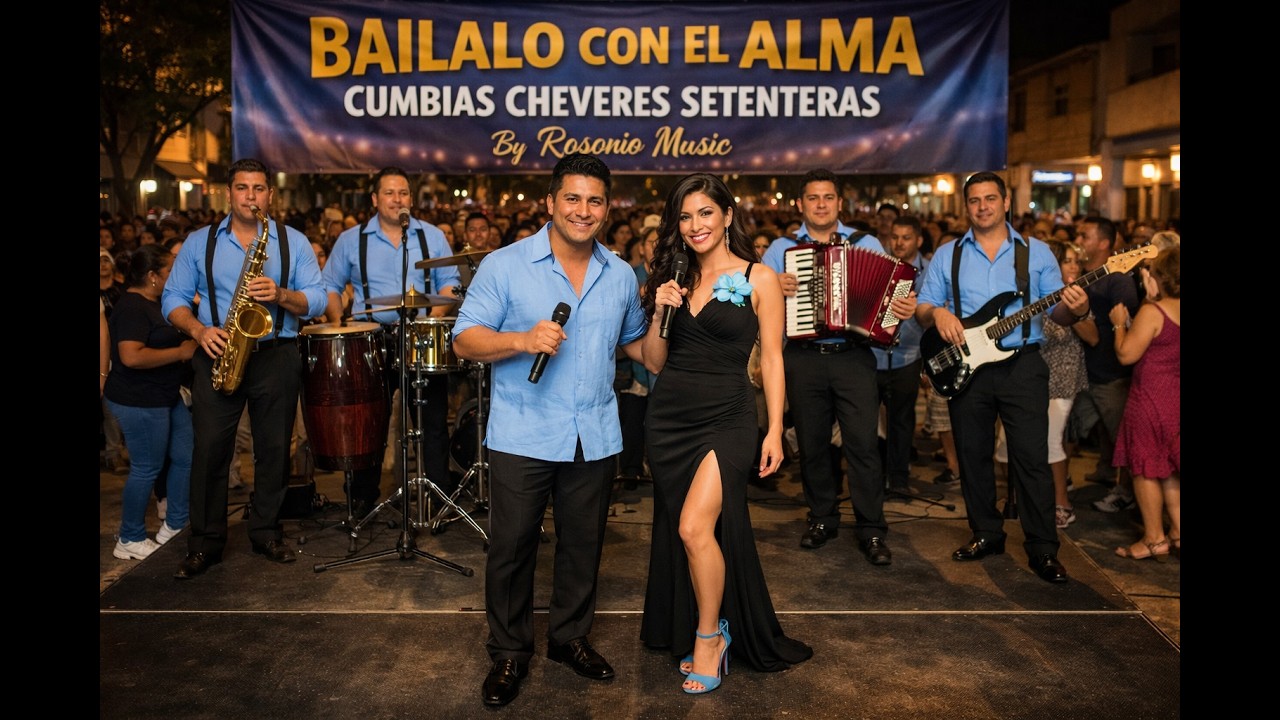 BAILALO CON EL ALMA CUMBIAS CHÉVERES SETENTERAS ÁLBUM COMPLETO  By Rosario Music