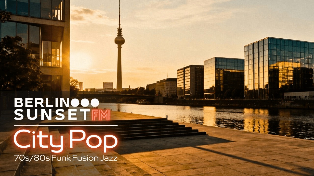 CityPop & Funk Fusion Jazz | BGM for unwinding, study & work