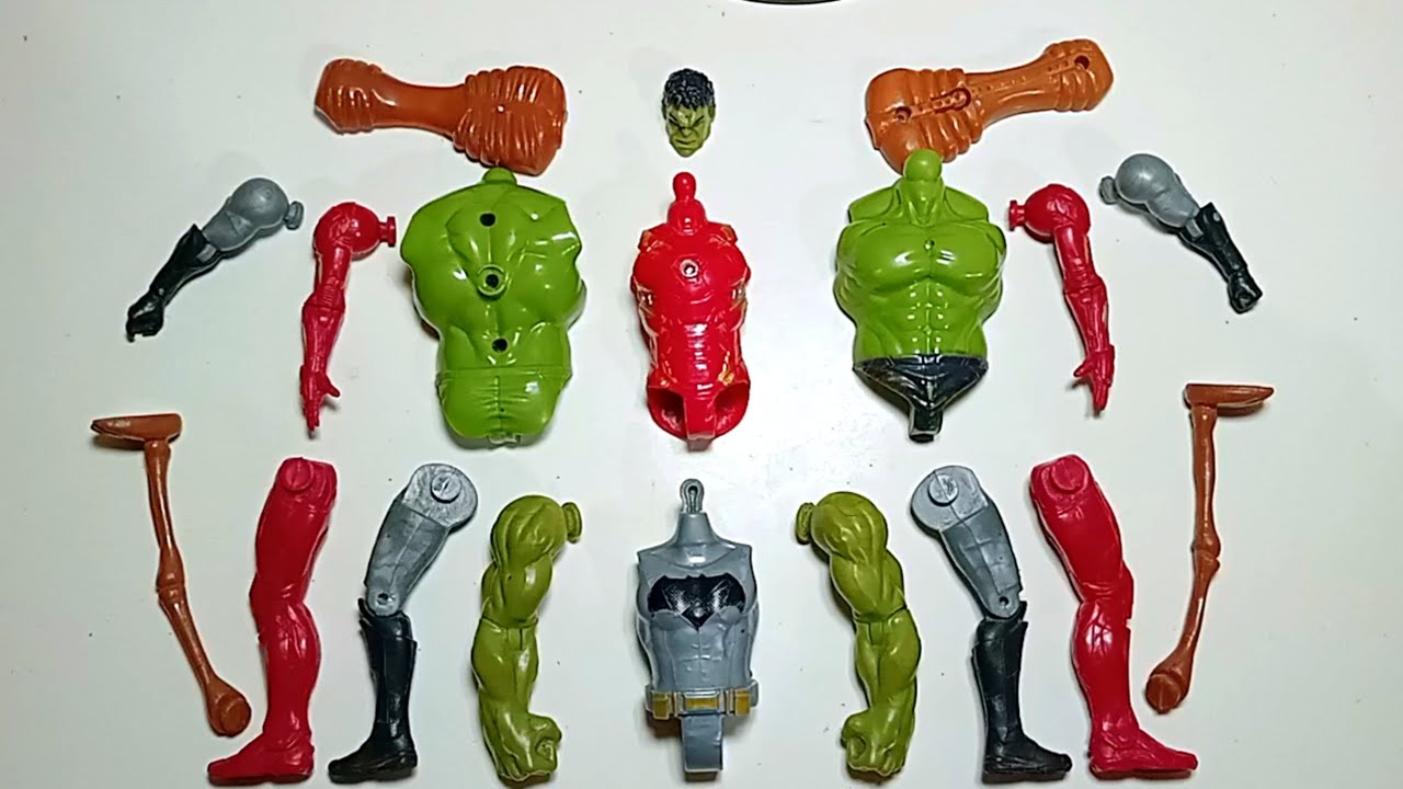 AVENGERS TOYS MARVEL'S, HULK, IRON MAN, BATMAN , SIRENHEAD, SUPERHERO TOYS ACTIONS VIDEO 