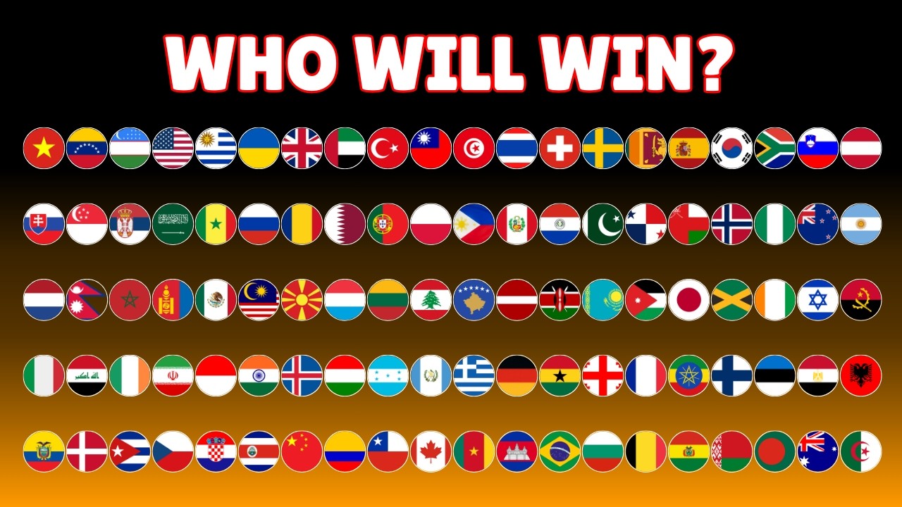 Best 100 Countries, Only 1 Winner: Last Marble Showdown! #3
