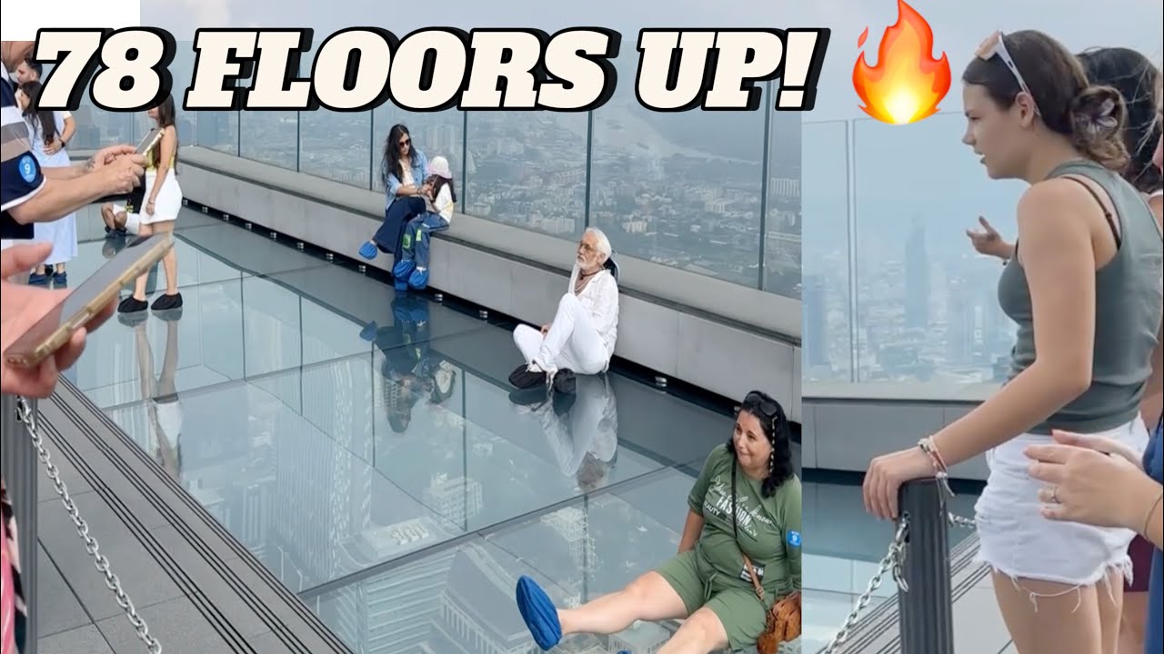 Exploring King Power Mahanakhon | Bangkok’s Tallest Skyscraper & SkyWalk Experience