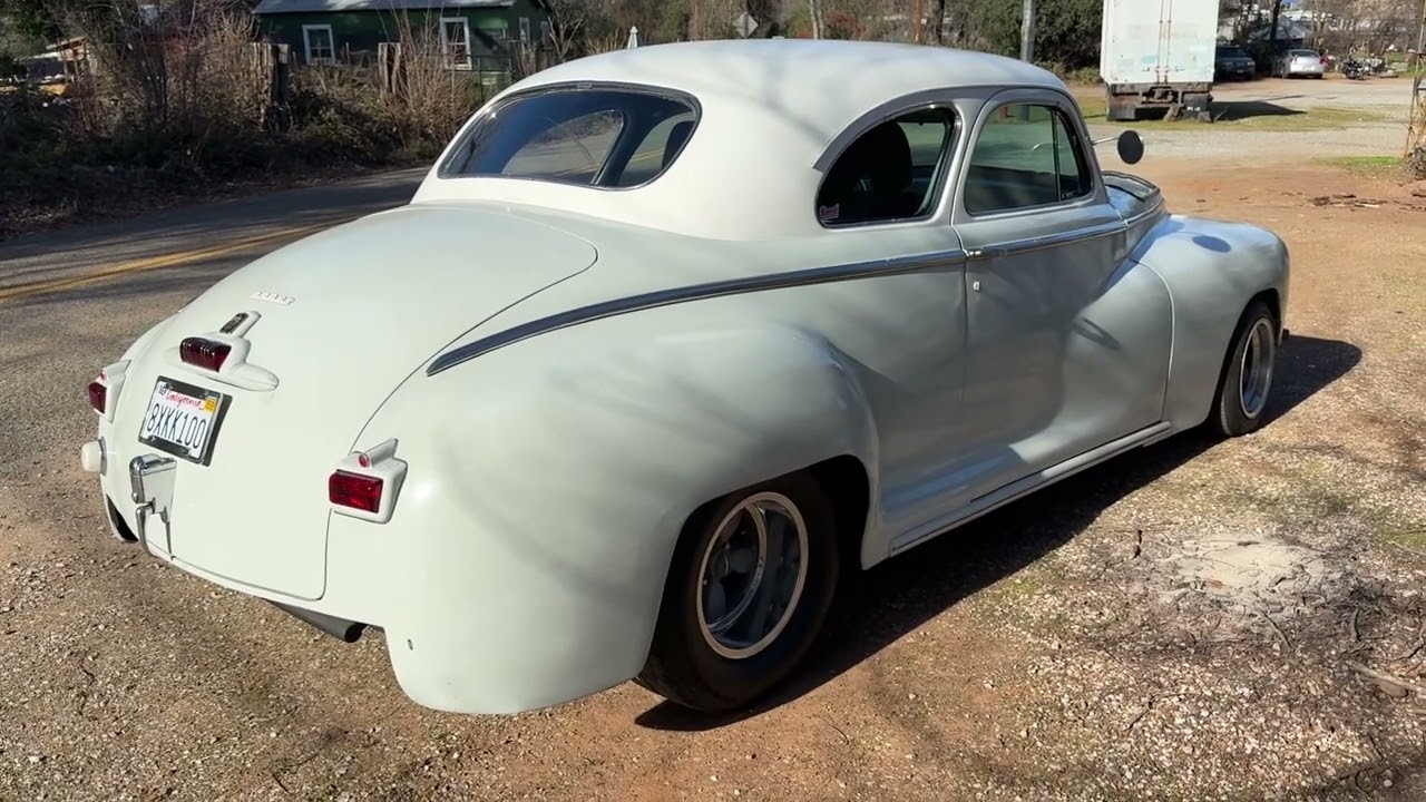“Unveiling the Customization of My 1948 Dodge Business Coupe”