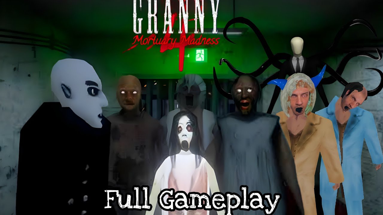 Granny 4 Mortuary Madness - New Visitors & Escape Route (Unofficial game)