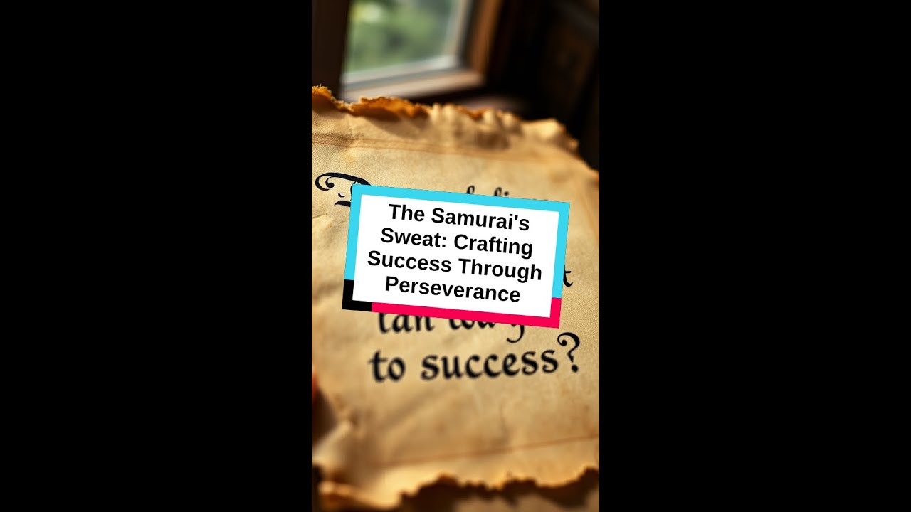 The Samurai's Sweat: Crafting Success Through Perseverance