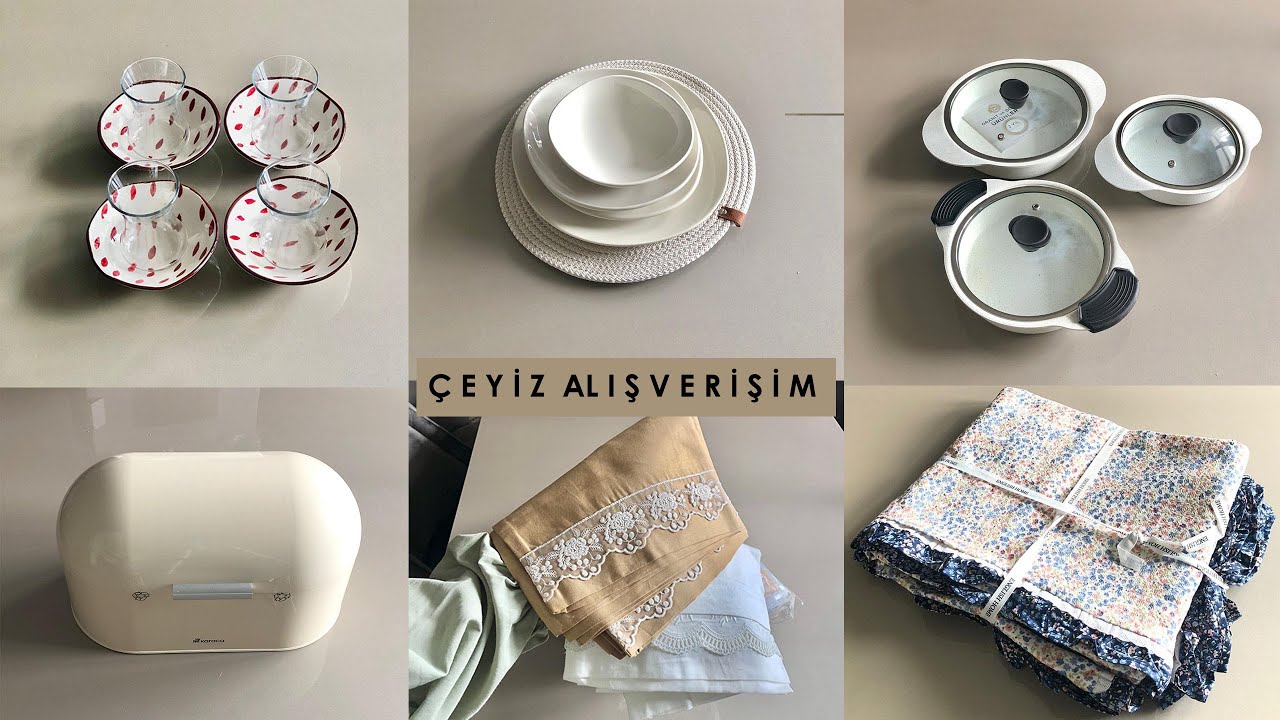 ÇEYİZ ALIŞVERİŞİ 2 | Çeyiz Kolilerimi Açıyorum | #madamecoco #englishhome #trendyol #reklam