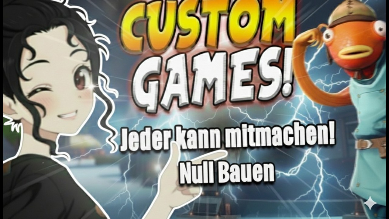 Fortnite Custom Games Null Bauen | Spiel mit! Jetzt live