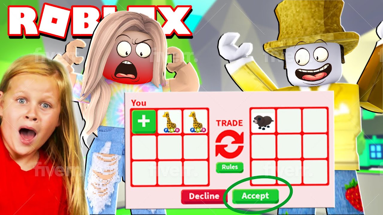 Assistant Must Accept All trade Requests in Roblox Adopt Me