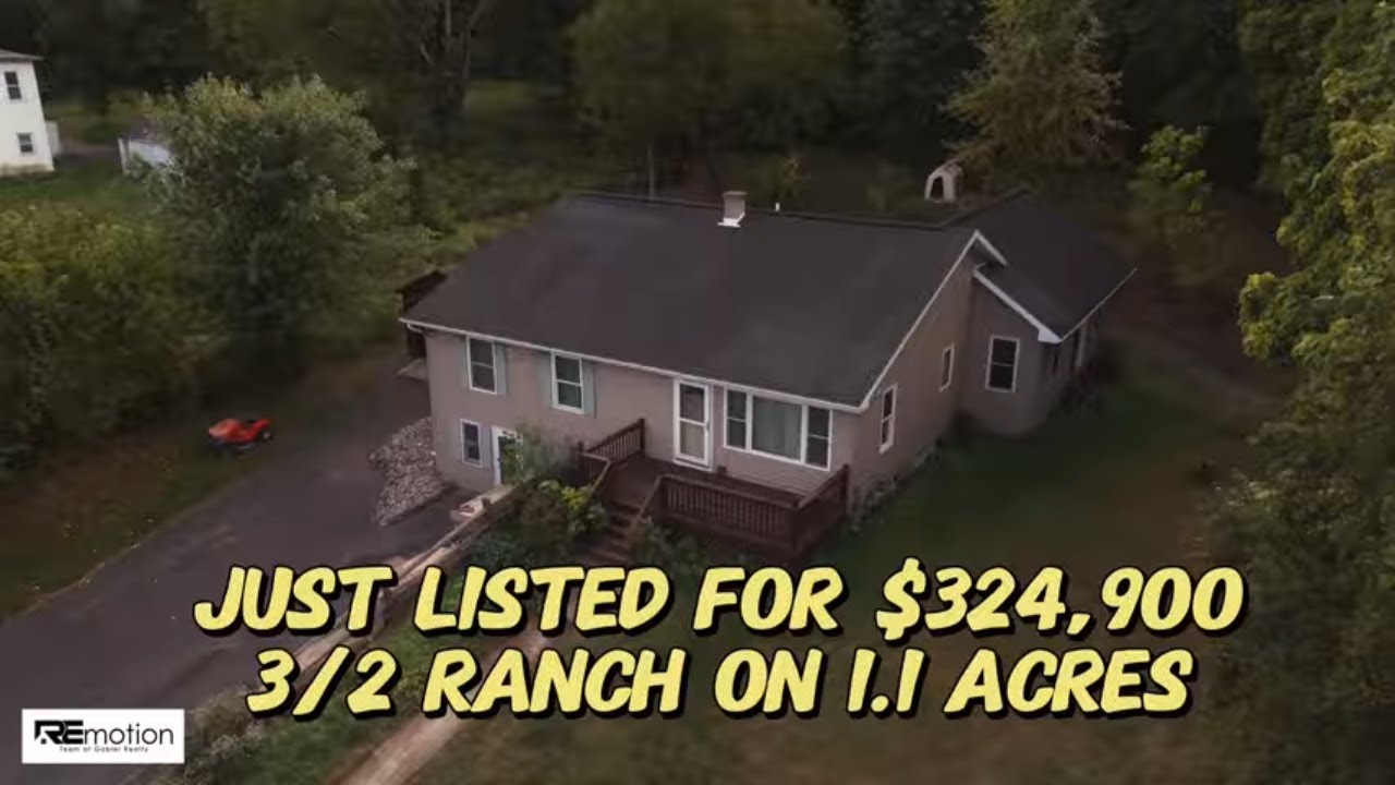Updated Ranch on 1.1 Acres For Sale!