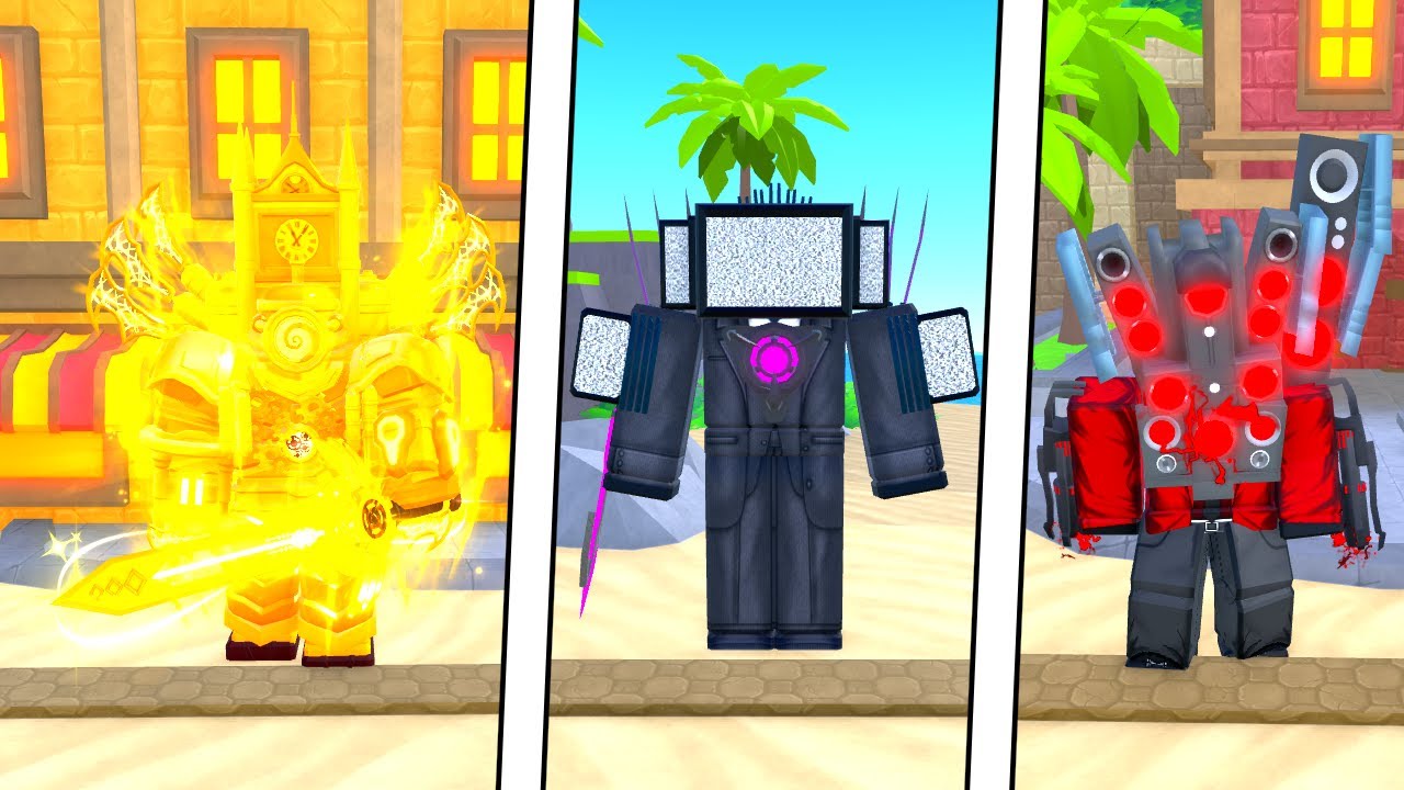 ZAGRAŁEM TYLKO UPGRADED TYTANAMI w TOILET TOWER DEFENSE ROBLOX