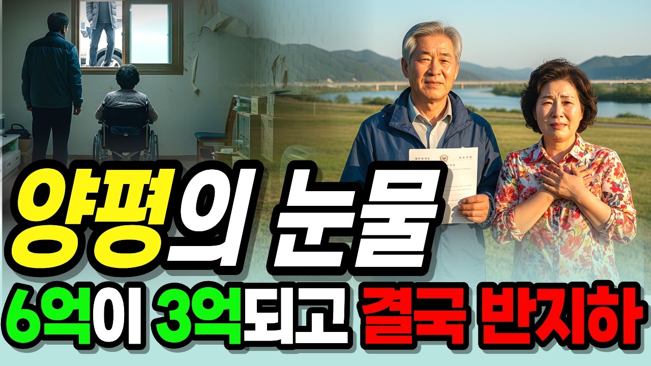 퇴직금까지 합쳐 6억을 쏟아부었는데 결국 반지하에서 다시 시작하다|노후자금사연|오디오북|시니어사연