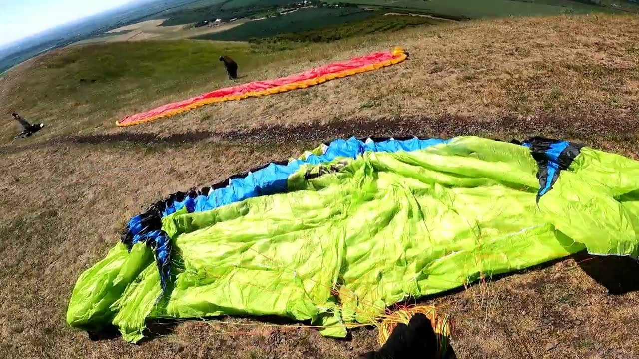 Paragliding - Raná 3. 6 2023 - Opozdilcova vyhnívka [2,7k@60fps]