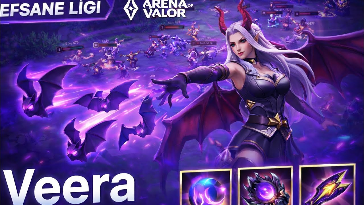 •Bu maçta sinirlenmek el değil| Arena of Valor – Efsane Ligi