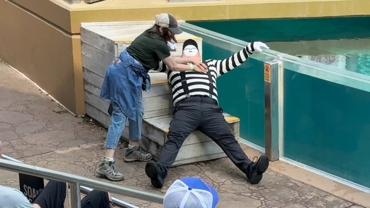 Tom the Mime’s best show yet! 😂