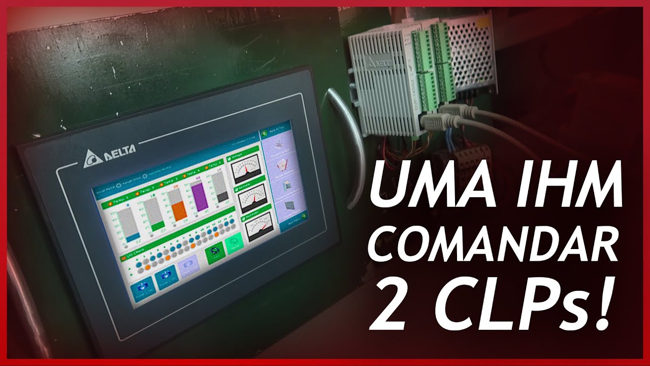 Como Comandar 2 CLPs com UMA IHM via RS485!