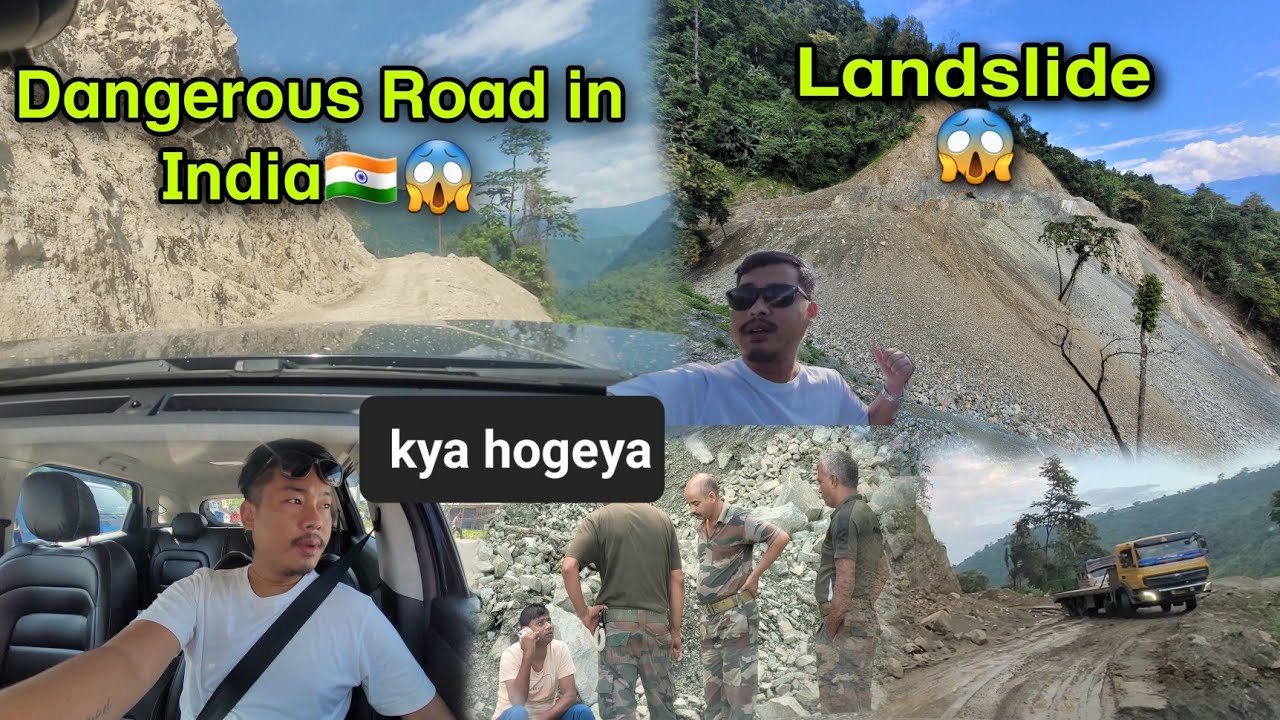 Dangerous Road In Arunachal Pradesh//Pasighat To Tuting🚩Solo Trip 🚗