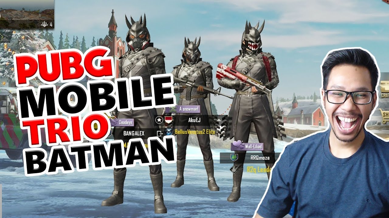 TRIO BATMAN SAPU BERSIH ERANGLE - PUBG MOBILE INDONESIA