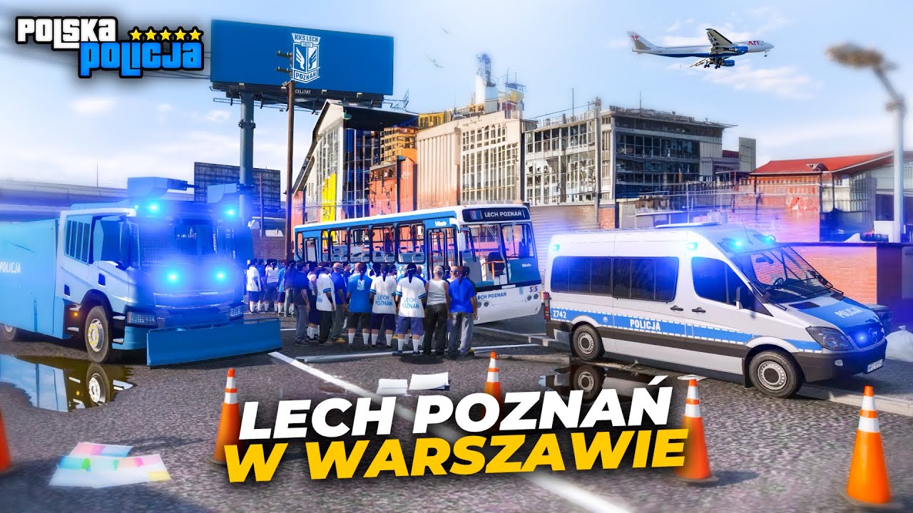 Polska Policja - Mecz Legii z Lechem💀| Oddziały Prewencji Policji | LSPDFR