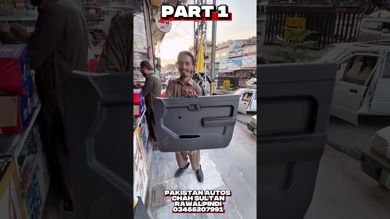 Plastic Door Trims Suzuki Mehran || Asy || New Design || Head Lights || Seat poshish