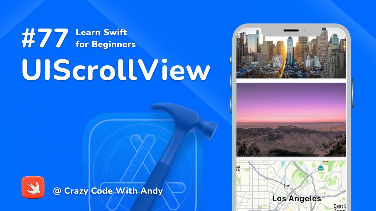 77. UIScrollView - Learn Swift For Beginners