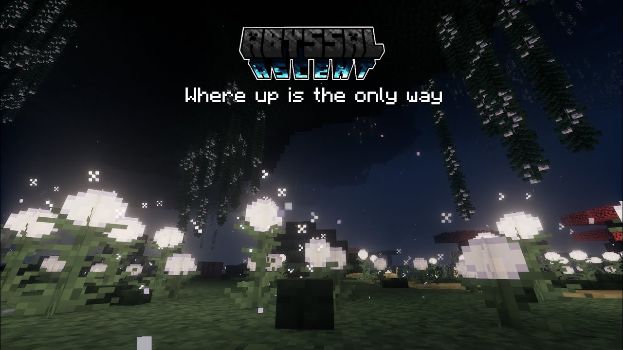 Minecraft but you have to climb out of the Abyss