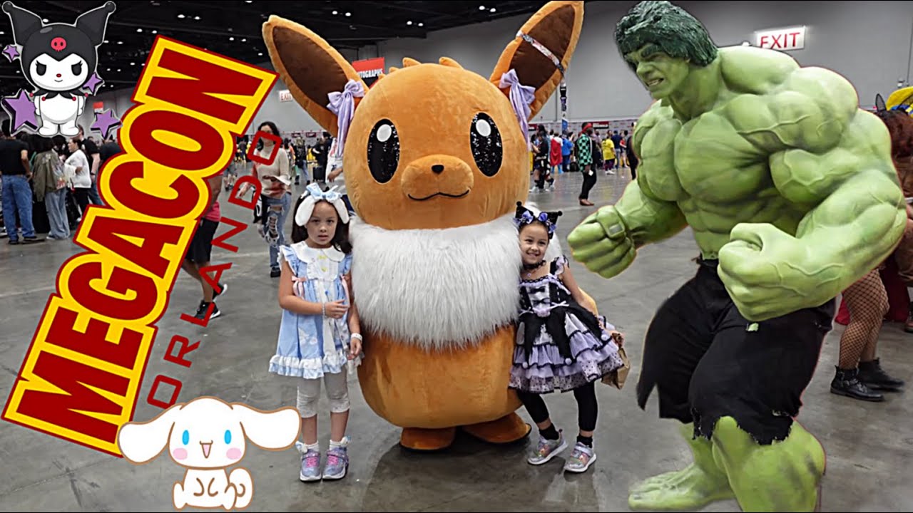 MEGACON Orlando 2025! Walkthrough Cosplay Retro Toys Marvel Star Wars Fandom Anime Pokemon Disney