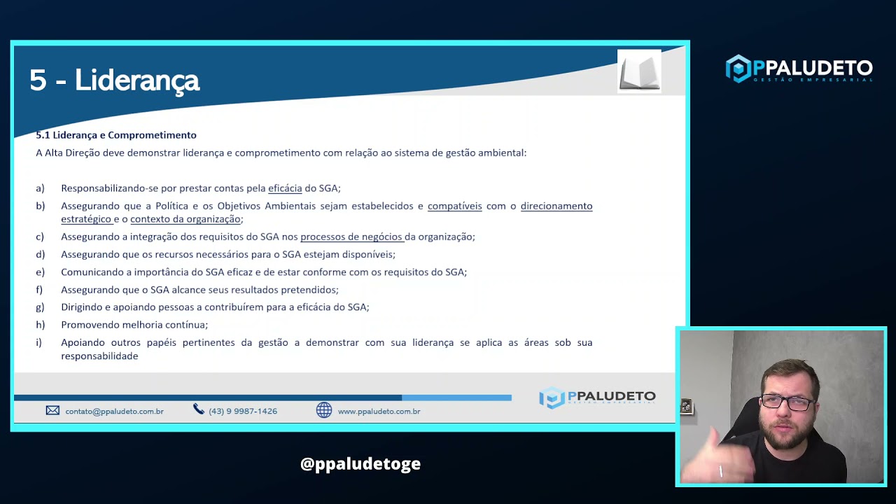 Exemplo de Aula - Formação de Auditor Interno ISO 14001:2015