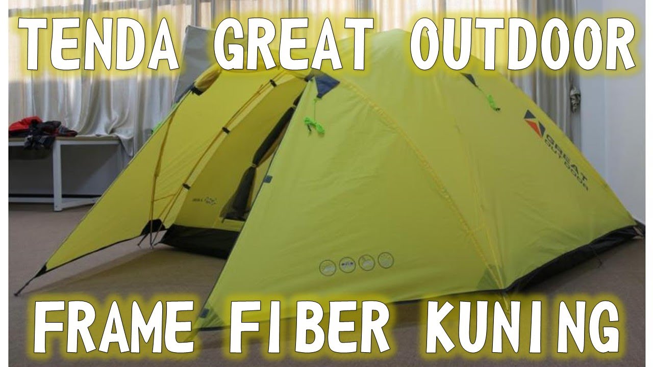 FENOMENAL!! REVIEW TENDA GREAT OUTDOOR JAVA 4 PRO