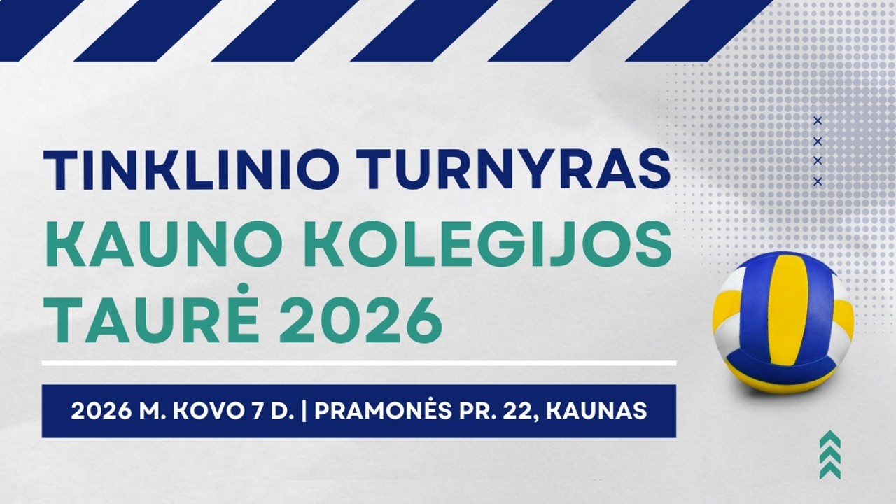 Kauno kolegijos taurė 2026: Vilniaus kolegija – Lietuvos sveikatos mokslų universitetas