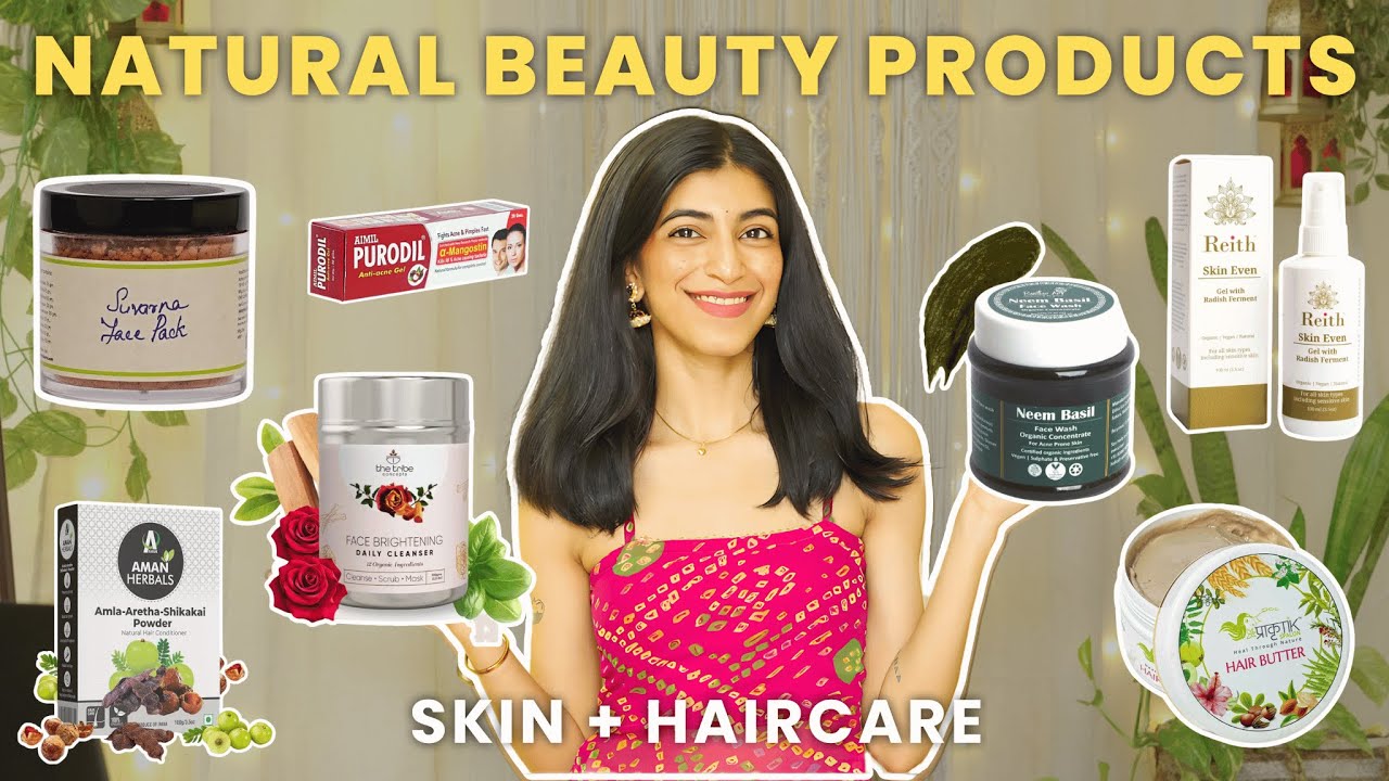 Natural/Ayurvedic Skincare Products Recommendation ✨| Radhika Jagtap
