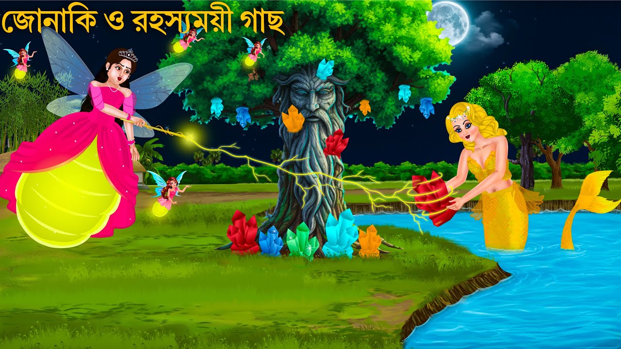 জোনাকি রাজকুমারী ও রহস্যময়ী গাছ | Bhuter Cartoon | MANIMALA | Notun Bangla Golpo | Jalpari Cartoon