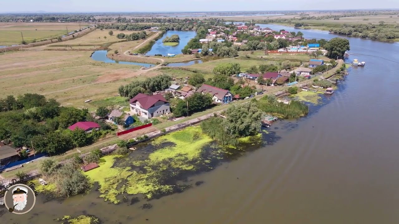 Satul Mila23, Delta Dunării, August 2023. Full view of Village Mila23 Danube Delta, august 2023