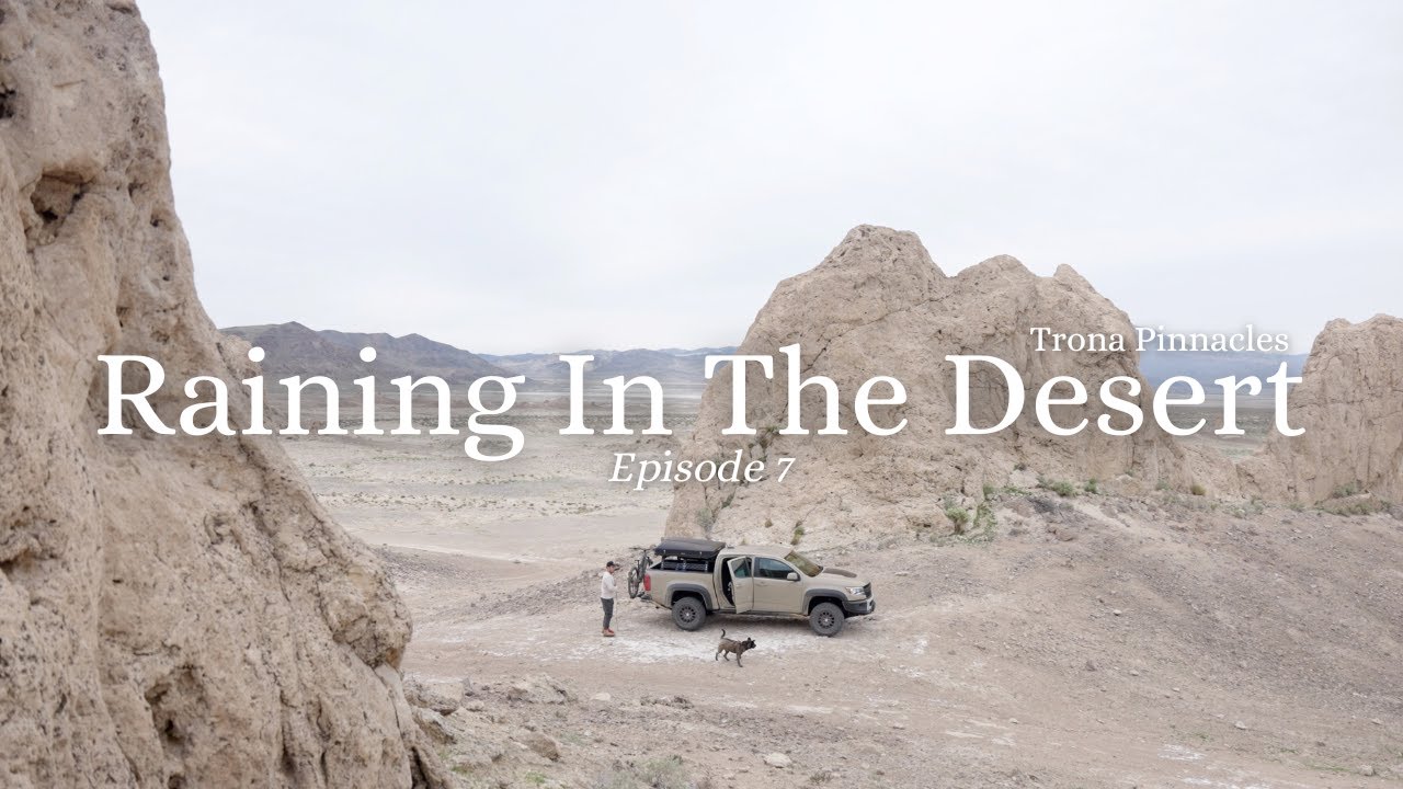 Raining in the Desert & Sleeping Among the Tufas | Trona Pinnacles, Southern California Overlanding