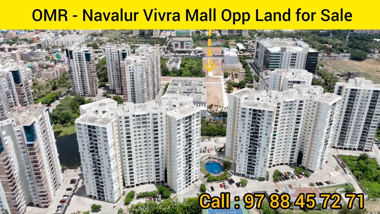 Navalur land for sale VIVRA MALL opposite Staar Cosmo Garden 🏡 On Road Layout in OMR #plots #land