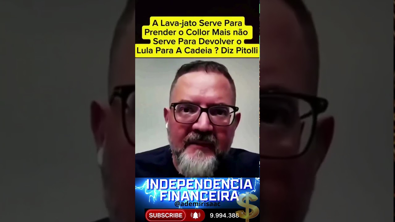 Veja o que Ele Falou 😯😯😯 - A lava Jato - Pris&atilde;o de Collor #noticias #viralvideo #lavajato
