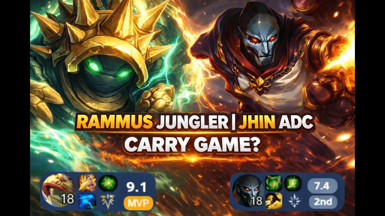 Ranked Bot | Pyke & Jhin | Full Gameplay