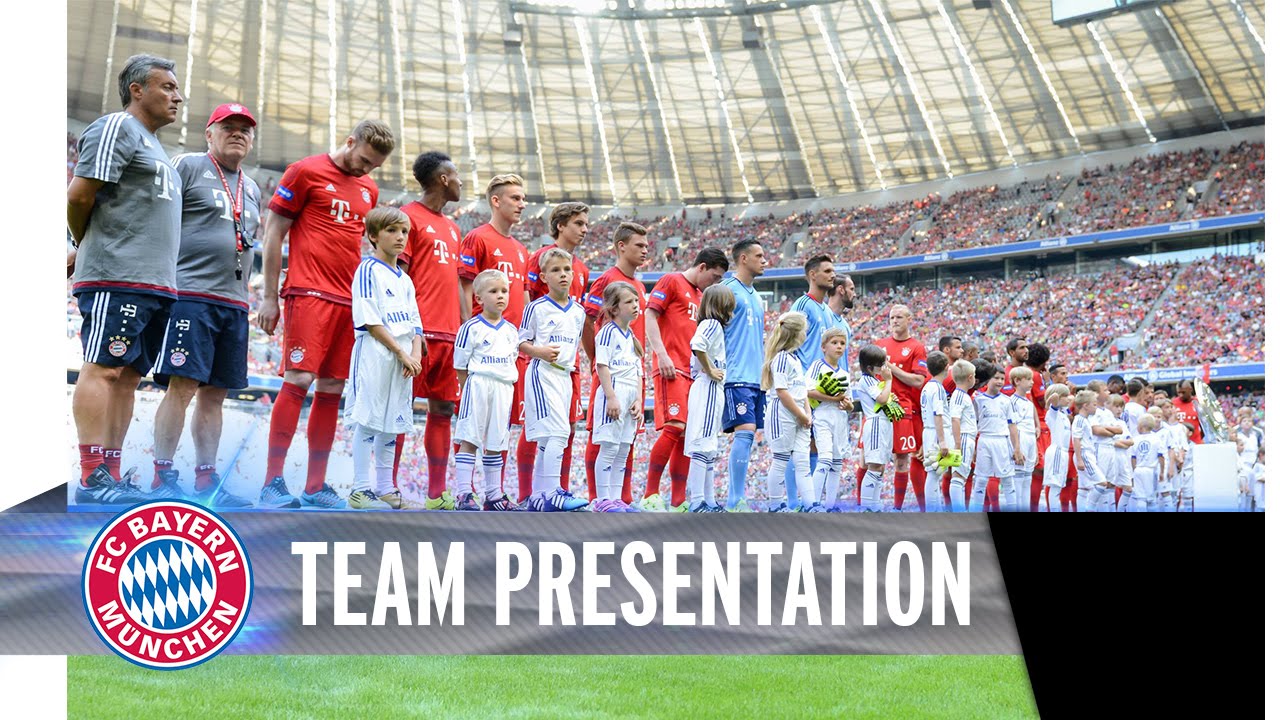 Allianz FC Bayern Team Presentation